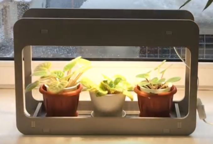 Подставка для растений со светодиодной подсветкой Minigarden